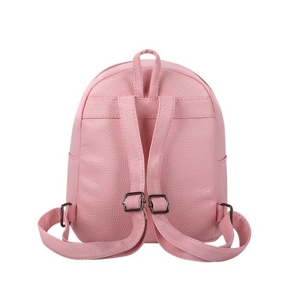 backpack style ybyt brand 2021 preppy solid women kawaii rucksack simple lychee pattern ladies travel bag student school backpacks