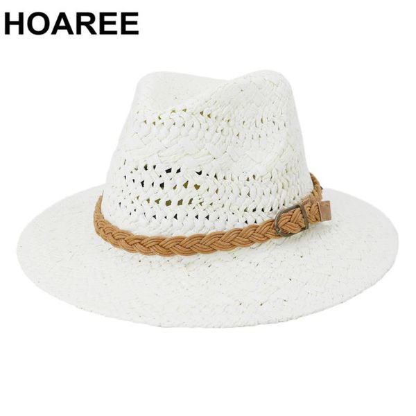 white straw hat handmade knit panama sun beach womens summer caps sombrero female fedora casual ladies chapeau wide brim hats, Blue;gray
white straw hat handmade knit panama sun beach womens summer caps sombrero female fedora casual ladies chapeau wide brim hats, Blue;gray