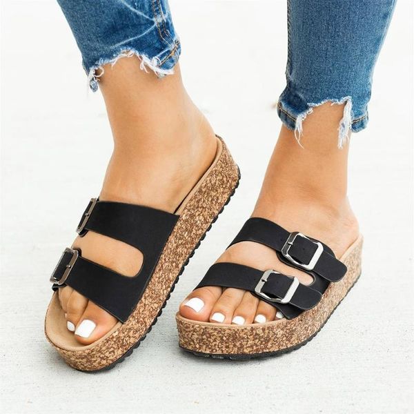 slippers women platform sandals thickened flat bottom non-slip for summer beach holiday fs99, Black
slippers women platform sandals thickened flat bottom non-slip for summer beach holiday fs99, Black