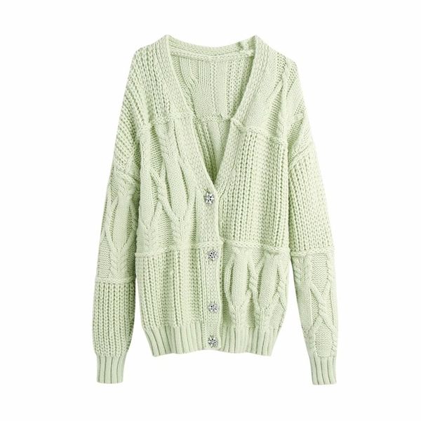 puwd casual woman soft loose knitted cardigan autumn fashion ladies oversized diamond button knitwear female chic sweaters 210522, White
puwd casual woman soft loose knitted cardigan autumn fashion ladies oversized diamond button knitwear female chic sweaters 210522, White