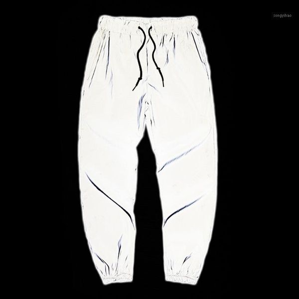 men's pants men streetwear night hip hop reflective casual fashion male elastic waist skateboard harajuku jogger trousers sweatpants, Black
men's pants men streetwear night hip hop reflective casual fashion male elastic waist skateboard harajuku jogger trousers sweatpants, Black