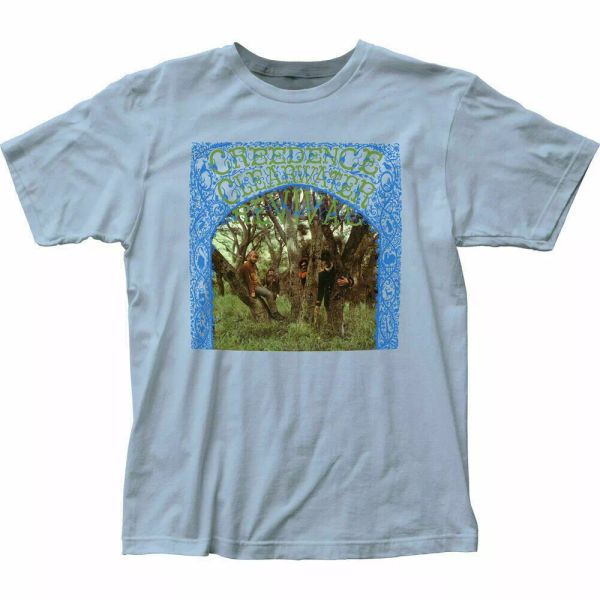 Creedence Clearwater Revival Debut Album T Shirt Mens Licensed Rock N Roll Blue, White;black 
Creedence Clearwater Revival Debut Album T Shirt Mens Licensed Rock N Roll Blue, White;black