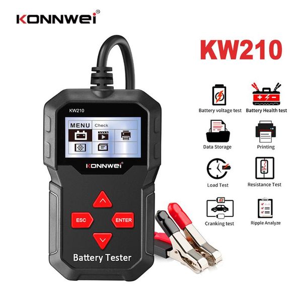 code readers & scan tools konnwei kw210 automatic smart 12v car battery tester auto analyzer 100 to 2000cca cranking
code readers & scan tools konnwei kw210 automatic smart 12v car battery tester auto analyzer 100 to 2000cca cranking