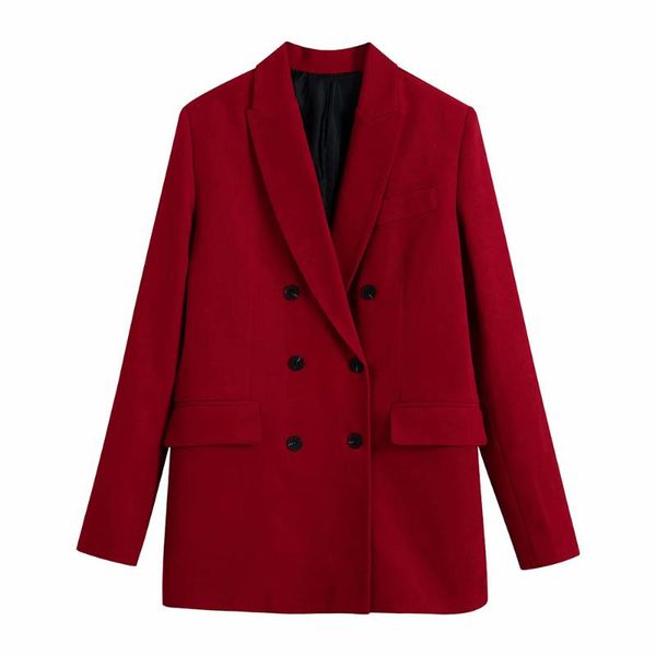 women's suits & blazers wear blazer coat vintage long sleeve flap pockets female outerwear chic veste women fashion double breasted off, White;black
women's suits & blazers wear blazer coat vintage long sleeve flap pockets female outerwear chic veste women fashion double breasted off, White;black