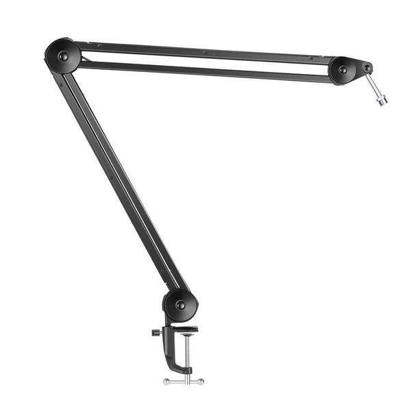 microphone stand adjustable suspension boom arm with built-in spring for voice recording microphones 
microphone stand adjustable suspension boom arm with built-in spring for voice recording microphones