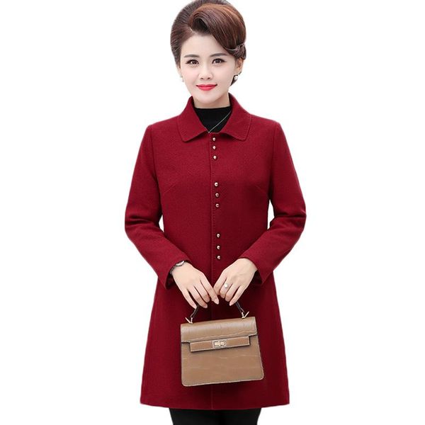 women's trench coats spring autumn female windbreaker solid single-breasted women coat mid long outerwear, Tan;black
women's trench coats spring autumn female windbreaker solid single-breasted women coat mid long outerwear, Tan;black