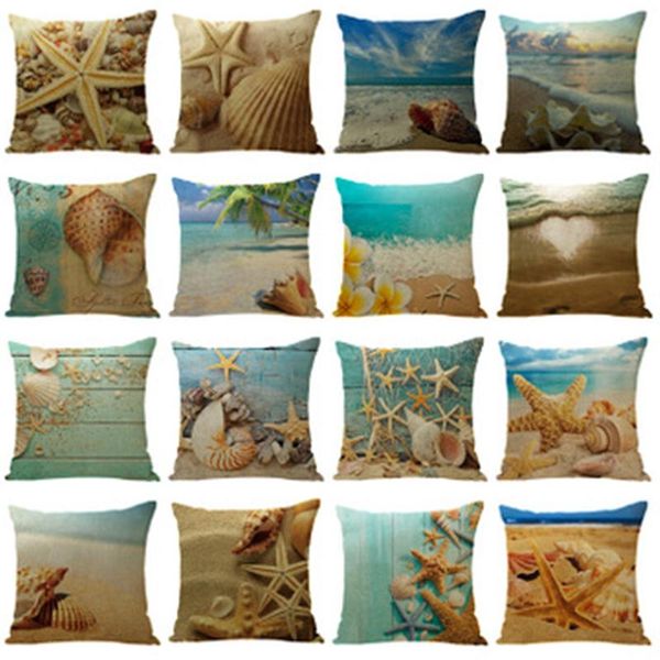 pillow 45x45 cushion beach shell linen cover summer printed sofa hugging case without core
pillow 45x45 cushion beach shell linen cover summer printed sofa hugging case without core