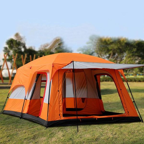 tents and shelters super-large two rooms, one hall tent, outdoor camping 6 -12 people waterproof tent hammock
tents and shelters super-large two rooms, one hall tent, outdoor camping 6 -12 people waterproof tent hammock