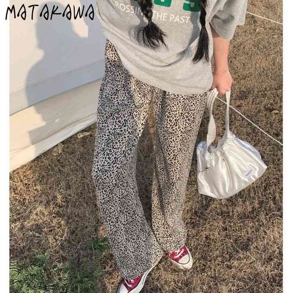 matakawa loose straight woman pants summer leopard pants wide-leg drape casual sports pants women 210513, Black;white
matakawa loose straight woman pants summer leopard pants wide-leg drape casual sports pants women 210513, Black;white