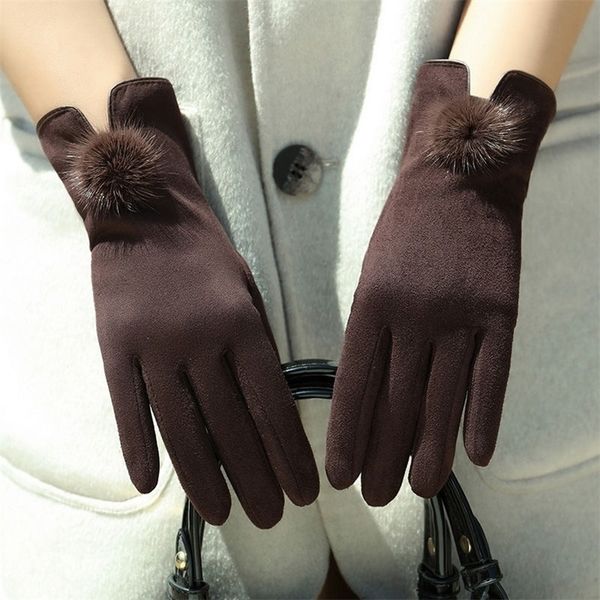 new plush touch screen women's gloves outdoor riding windproof winter cold proof and warm women, Black
new plush touch screen women's gloves outdoor riding windproof winter cold proof and warm women, Black