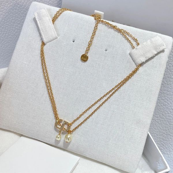 70% off family letter double layer necklace years new fashion pearl pendant clavicle chain elegant female, Silver
70% off family letter double layer necklace years new fashion pearl pendant clavicle chain elegant female, Silver