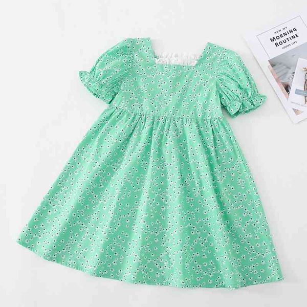 puff sleeve floral girl dress summer short-sleeve lace stitching princess fashion children's clothes 210515, Red;yellow
puff sleeve floral girl dress summer short-sleeve lace stitching princess fashion children's clothes 210515, Red;yellow