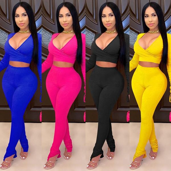 women's tracksuits zkyzwx two piece set for women fall fashion stacked full sleeve v-neck irregular pencil pants night club matchi, Gray
women's tracksuits zkyzwx two piece set for women fall fashion stacked full sleeve v-neck irregular pencil pants night club matchi, Gray