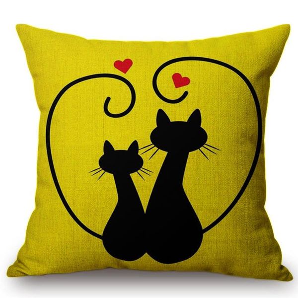 cushion/decorative pillow yellow cat dog cute animal cushion cover cotton linen throw home decorative car sofa square case 45x45cm
cushion/decorative pillow yellow cat dog cute animal cushion cover cotton linen throw home decorative car sofa square case 45x45cm