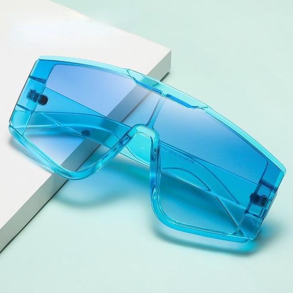 sunglasses trend plastic square for men and women fashion colorful outdoor large frame one-piece glasses lens, White;black
sunglasses trend plastic square for men and women fashion colorful outdoor large frame one-piece glasses lens, White;black