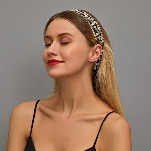 hair clips & barrettes 2021 elegant pearls headbands for girls women elastic hairbands holder ornament headwear lady fashion accessories, Golden;silver
hair clips & barrettes 2021 elegant pearls headbands for girls women elastic hairbands holder ornament headwear lady fashion accessories, Golden;silver