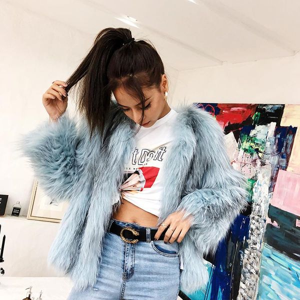 women's fur & faux clothes real autumn winter coat women jacket korean short jackets vintage manteau femme hiver my943, Black
women's fur & faux clothes real autumn winter coat women jacket korean short jackets vintage manteau femme hiver my943, Black