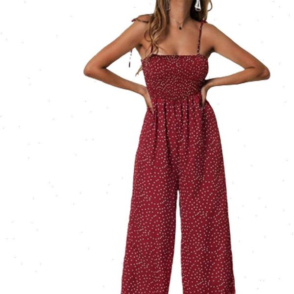 summer womens romper jumpsuit women polka dot high waist rompers boho yellow spaghetti strap wide leg pants female ladies, Black;white
summer womens romper jumpsuit women polka dot high waist rompers boho yellow spaghetti strap wide leg pants female ladies, Black;white