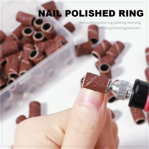 nail art equipment 80# 120# 180# sanding ring bands for nails drill file machine supplies sand circle grinding head polisher with bit, Silver
nail art equipment 80# 120# 180# sanding ring bands for nails drill file machine supplies sand circle grinding head polisher with bit, Silver