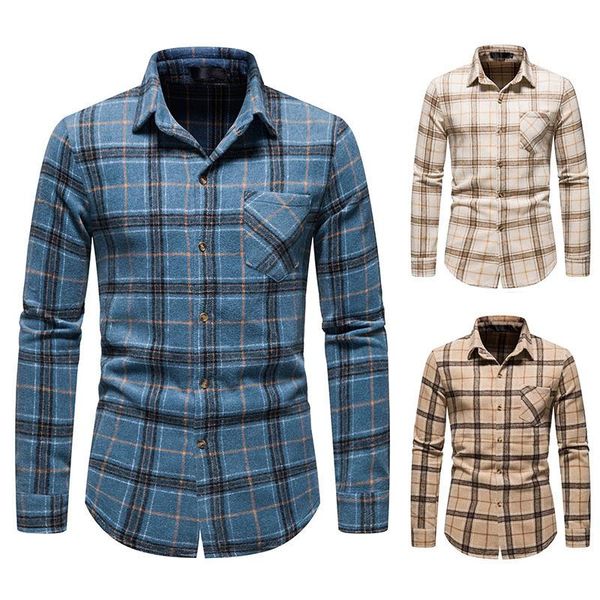 men's casual shirts thickened warm woolen flannel plaid shirt a231, White;black
men's casual shirts thickened warm woolen flannel plaid shirt a231, White;black