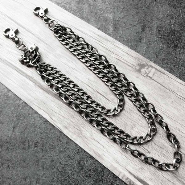 keychains hip hop punk men skeleton head chain pants belt waist key male ghost jeans metal clothing accessories jewelry, Silver
keychains hip hop punk men skeleton head chain pants belt waist key male ghost jeans metal clothing accessories jewelry, Silver