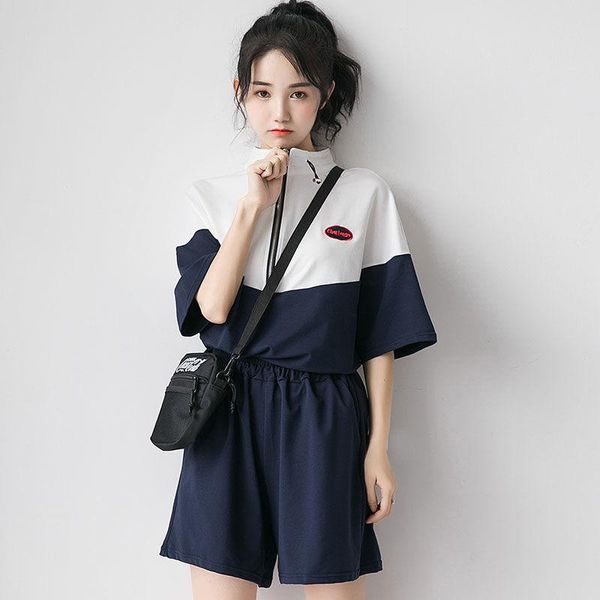women's tracksuits leisure sports suit summer 2021 korean fashion shorts two piece set, Gray
women's tracksuits leisure sports suit summer 2021 korean fashion shorts two piece set, Gray