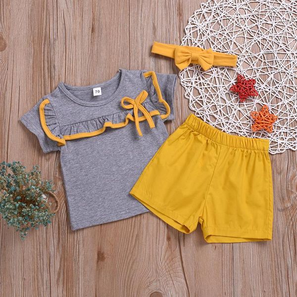 clothing sets toddler kids baby girls clothes suit ruffle solid bowknot t shirt shorts outfits casual 2021 summer, White
clothing sets toddler kids baby girls clothes suit ruffle solid bowknot t shirt shorts outfits casual 2021 summer, White