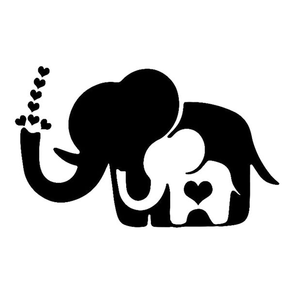 17*10.4cm Elephant Love Car Stickers Funny Car Window Bumper Novelty JDM Drift Vinyl Decal Sticker, Color
17*10.4cm Elephant Love Car Stickers Funny Car Window Bumper Novelty JDM Drift Vinyl Decal Sticker, Color