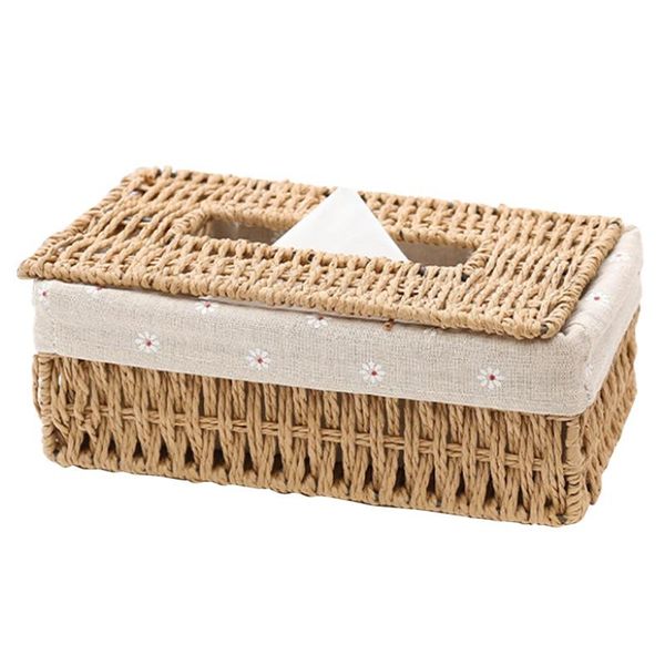 creative handmade rattan tissue box, household paper storage basket, home decoration (khaki floral style,1 pcs) boxes & napkins
creative handmade rattan tissue box, household paper storage basket, home decoration (khaki floral style,1 pcs) boxes & napkins