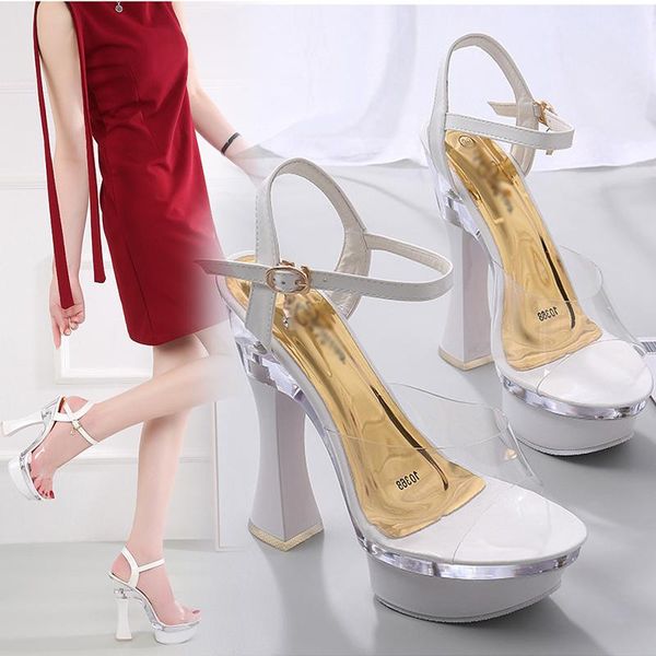 sandals summer square heel platform buckle women's shoes large size office work women 2021, Black
sandals summer square heel platform buckle women's shoes large size office work women 2021, Black