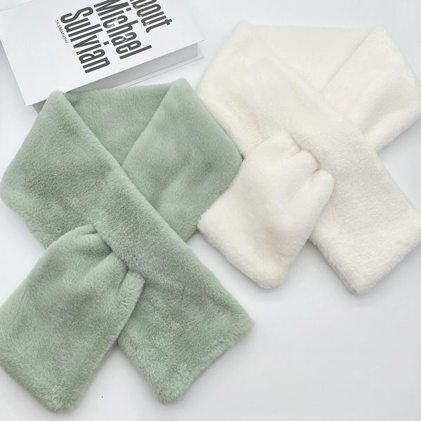 scarve korean basic imitation rabbit hair plush scarf autumn and winter warm women's bib solid color wool collar neck cover, Blue;gray
scarve korean basic imitation rabbit hair plush scarf autumn and winter warm women's bib solid color wool collar neck cover, Blue;gray