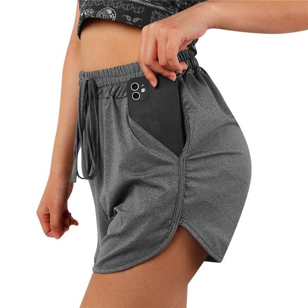 women's shorts 2021 womens casual athletic loose workout running irregular hem drawstring with pockets, White;black
women's shorts 2021 womens casual athletic loose workout running irregular hem drawstring with pockets, White;black