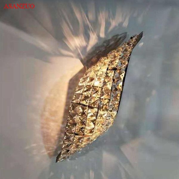 modern led crystal wall lamp g4 lights for home lighting sconce arandela lamparas de pared
modern led crystal wall lamp g4 lights for home lighting sconce arandela lamparas de pared