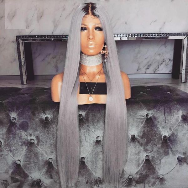 italian ombre silver straight 100% human hair lace front wigs with baby pre plucked natural hairline bleached knots remy, Black;brown
italian ombre silver straight 100% human hair lace front wigs with baby pre plucked natural hairline bleached knots remy, Black;brown