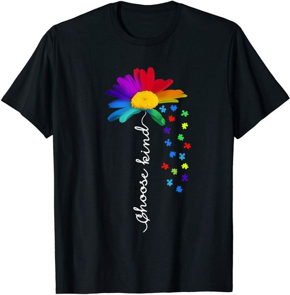 choose kind autism awareness daisy puzzle piece t-shirt boys men t-shirt, White;black
choose kind autism awareness daisy puzzle piece t-shirt boys men t-shirt, White;black