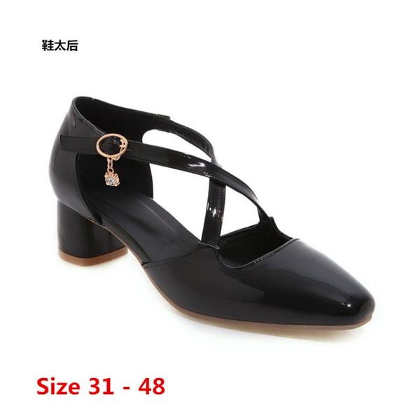 low med heels d'orsay shoes women's party wedding stiletto scarpin heel woman pumps small big size 31 - 48 dress, Black
low med heels d'orsay shoes women's party wedding stiletto scarpin heel woman pumps small big size 31 - 48 dress, Black