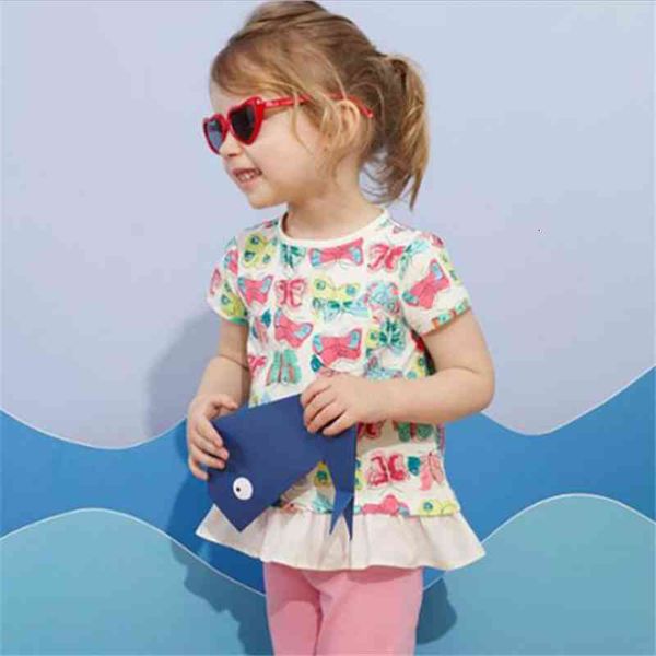 summer girls butterflies print cotton clothes fashion tunic t shirts baby tees, Blue
summer girls butterflies print cotton clothes fashion tunic t shirts baby tees, Blue