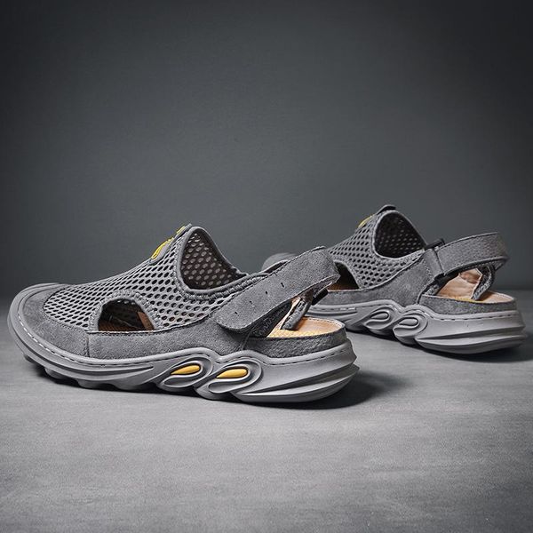 sandals work fashion 2021 playa air zapatillas breathable man sneakers summer mesh slip light slides transpirables sports male mens, Black
sandals work fashion 2021 playa air zapatillas breathable man sneakers summer mesh slip light slides transpirables sports male mens, Black