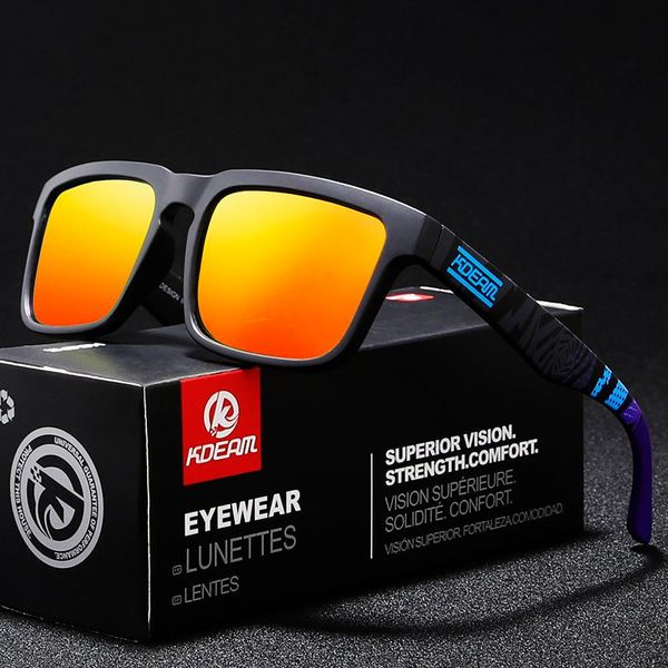 sunglasses kdeam fancy polarized man women classic square uv400 sport driving fishing shades sunglass brand with box, White;black 
sunglasses kdeam fancy polarized man women classic square uv400 sport driving fishing shades sunglass brand with box, White;black