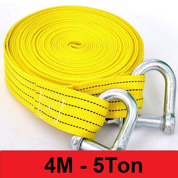 4m heavy duty 5 ton car tow cable towing pull rope strap hooks van road recovery
4m heavy duty 5 ton car tow cable towing pull rope strap hooks van road recovery