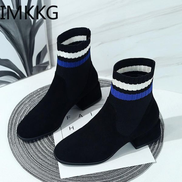boots autumn winter women black ankle for thick heel slip on ladies shoes bota feminina
boots autumn winter women black ankle for thick heel slip on ladies shoes bota feminina