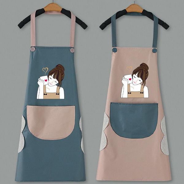 cute wipeable waterproof oil stain proof apron with pockets sleeveless cooking clothes kitchen baking supplies 68x72cm aprons
cute wipeable waterproof oil stain proof apron with pockets sleeveless cooking clothes kitchen baking supplies 68x72cm aprons