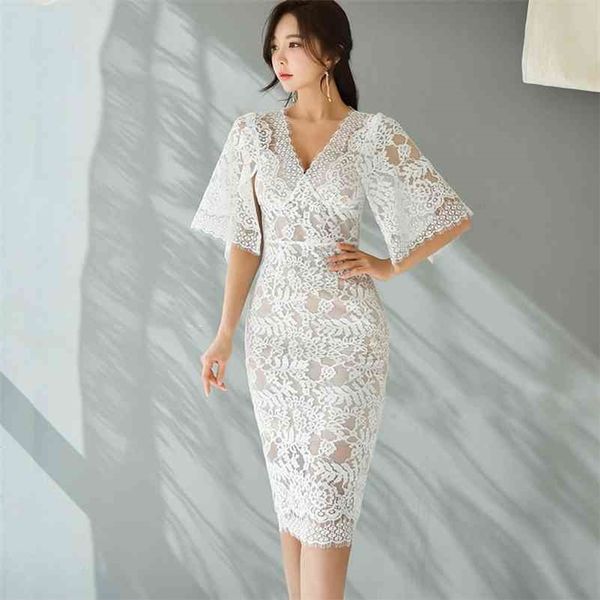 summer korean ladies' temperament slim v-neck lace bag hip dress women 210416, Black;gray
summer korean ladies' temperament slim v-neck lace bag hip dress women 210416, Black;gray