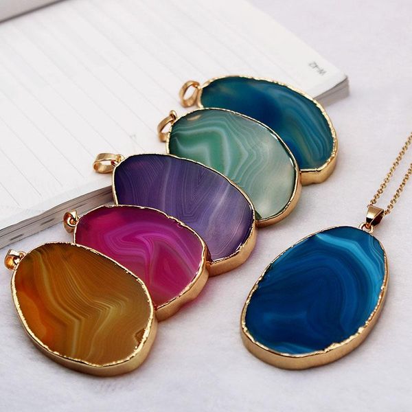 pendant necklaces natural agate color piece irregular rough stone plating phnom penh diy sweater chain wholesale, Silver
pendant necklaces natural agate color piece irregular rough stone plating phnom penh diy sweater chain wholesale, Silver