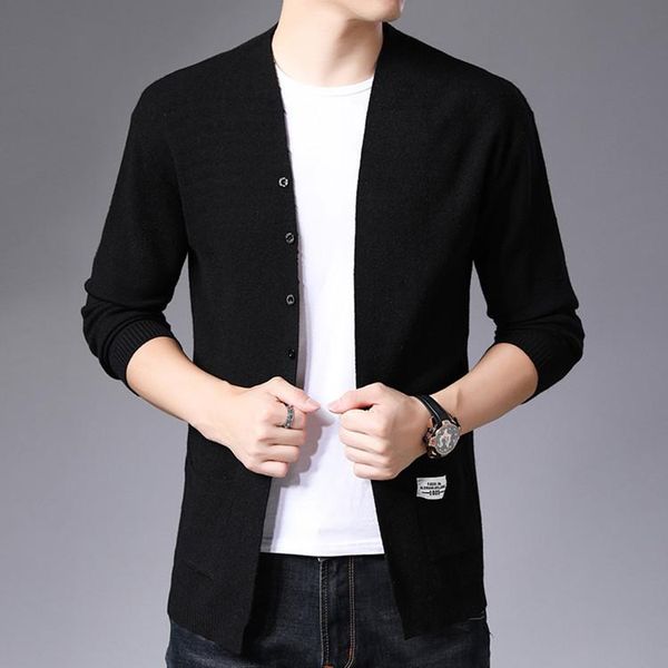 men's sweaters cardigan men autumn winter mens solid color knitted mid-long cardigans casual slim pullovers jackets, White;black
men's sweaters cardigan men autumn winter mens solid color knitted mid-long cardigans casual slim pullovers jackets, White;black