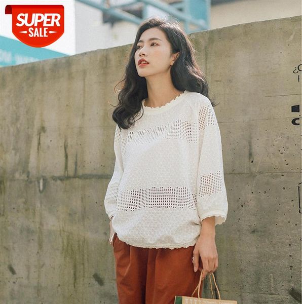 li zhiqi literary and artistic small fresh spring embroidered hollow lace pullover shirt 303-18 #0r2e, Black;gray
li zhiqi literary and artistic small fresh spring embroidered hollow lace pullover shirt 303-18 #0r2e, Black;gray
