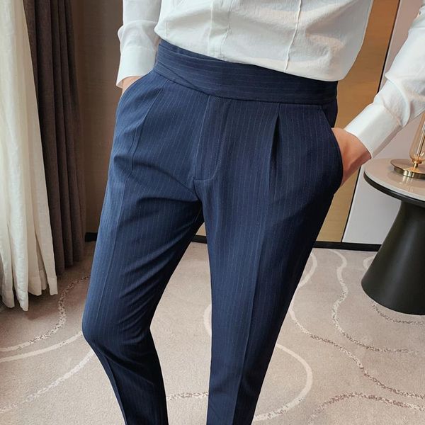 fashion striped suit pants men's slim fit skinny office party business casual formal suits & blazers, White;black
fashion striped suit pants men's slim fit skinny office party business casual formal suits & blazers, White;black