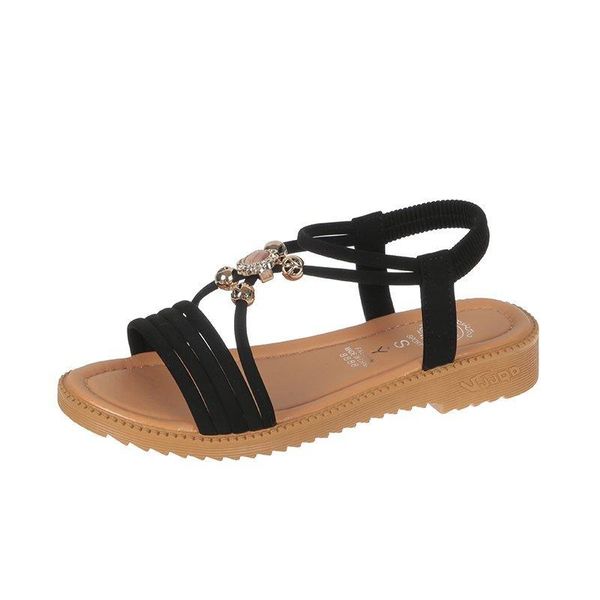 sandals fashion women's summer 2021 korean shoes casual and versatile roman style thick soled beach open toe, Black
sandals fashion women's summer 2021 korean shoes casual and versatile roman style thick soled beach open toe, Black