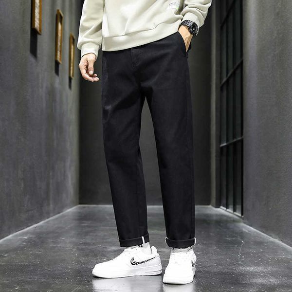 jeans autumn loose straight tube micro elastic versatile casual men's pants library, Blue
jeans autumn loose straight tube micro elastic versatile casual men's pants library, Blue