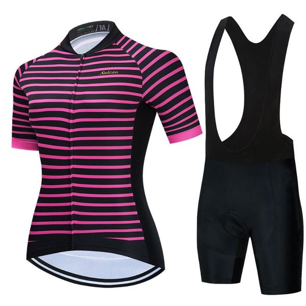 pro team cycling clothing 2021 women's ropa ciclismo short sleeve jersey mtb bike uniforme maillot triathlon racing sets, Black;blue
pro team cycling clothing 2021 women's ropa ciclismo short sleeve jersey mtb bike uniforme maillot triathlon racing sets, Black;blue